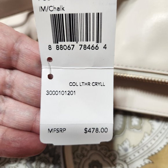 Coach Colette Leather Carryall Purse NWT - Picture 3 of 4